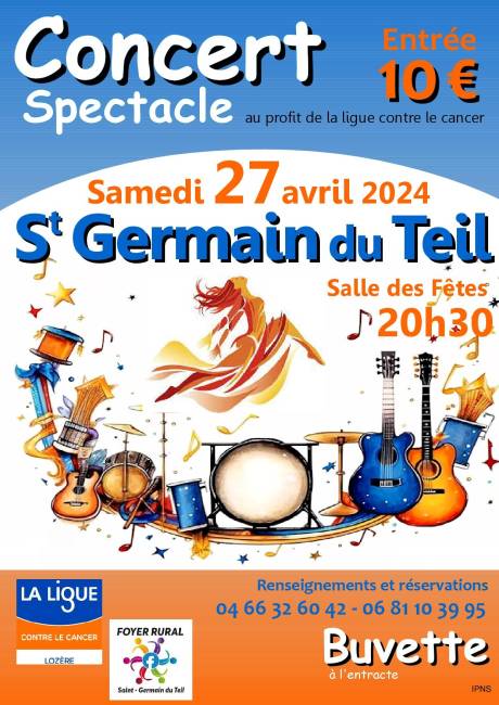 Concert spectacle Saint-Germain-du-Teil