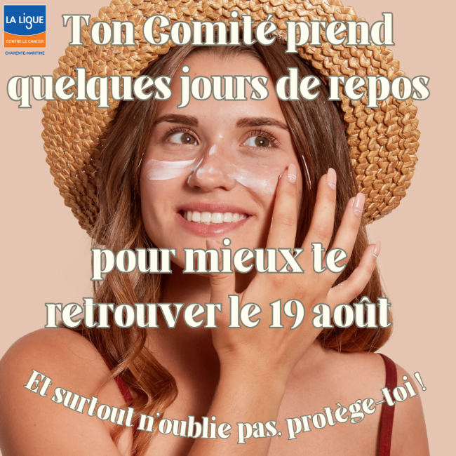 vacances d'été comité 17