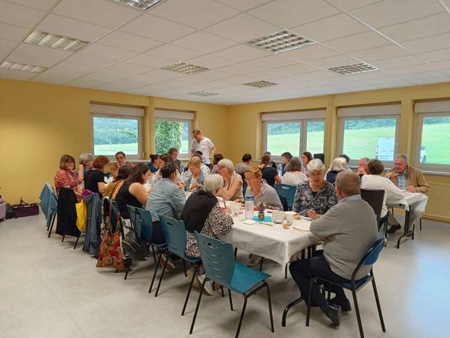 Repas de fin d'année - juillet 2024 - Ligue contre le cancer du comité 54