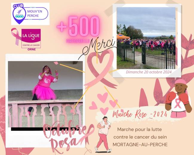 marche rose - mortagne- 2024