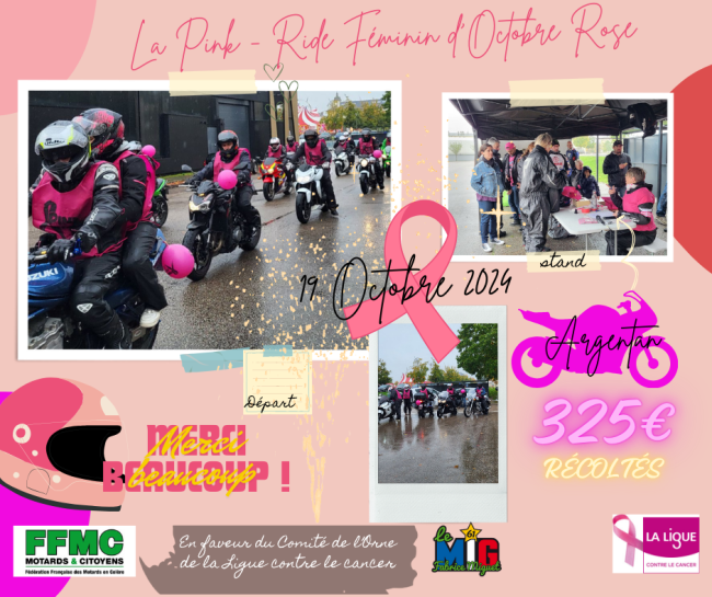 balade moto- octobre rose 2024