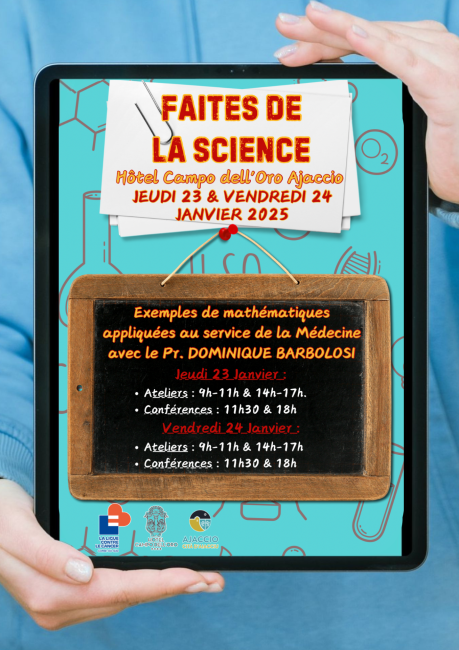 affiche Faites de la science 2025