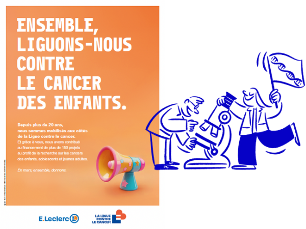 Tous unis contre le cancer - Leclerc