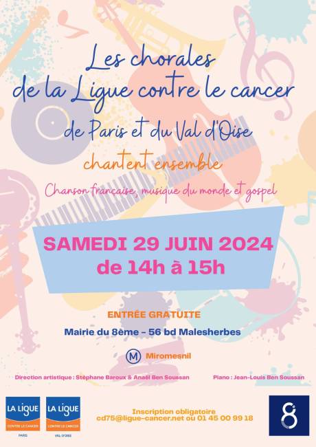 Affiche du concert du 29 juin 2024