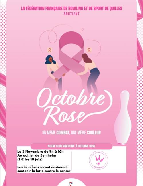 Affiche quille rose Beinheim