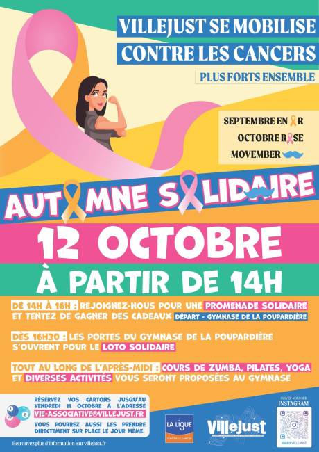 villejust octobre rose 2024