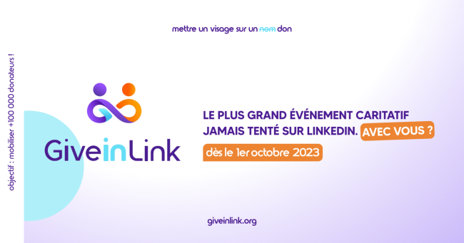 affiche événement GiveinLink